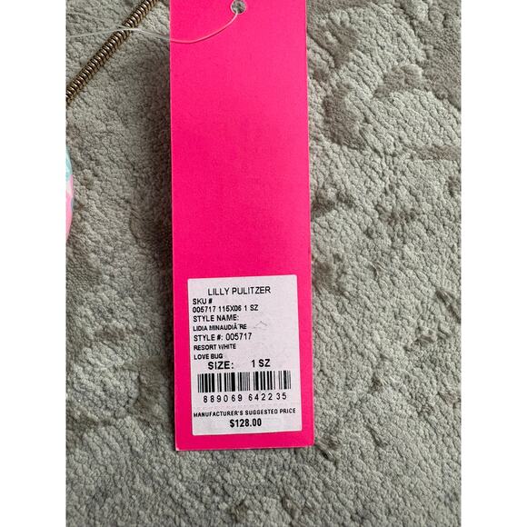 Lilly Pulitzer Lidia Minaudière Clutch Love Bug Print NEW NWT $128 - Picture 5 of 7